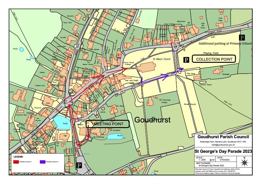 District St Georges Day Parade 2023